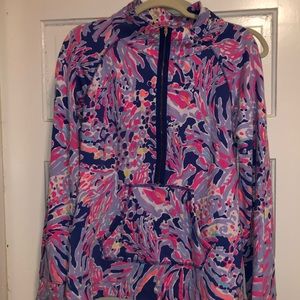Lilly Pulitzer shrimply chic popover sz large
